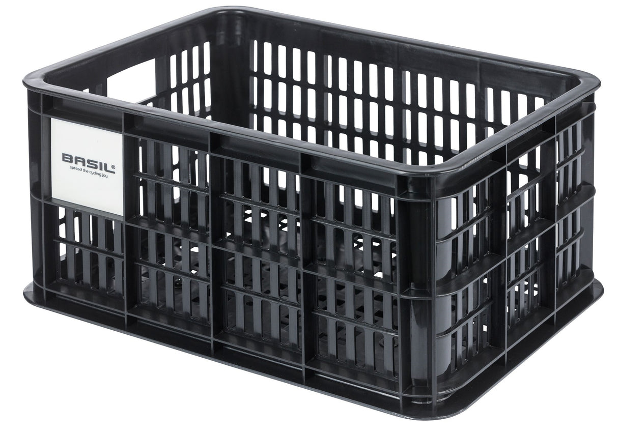 Basil bicycle crate s Mik Klein 17.5 liters black