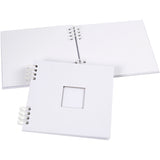 Creativ company Album à spirales, format 20x20 cm, 250 g, blanc, 1 pièce