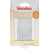 Coupe-œufs Metaltex en acier inoxydable blanc