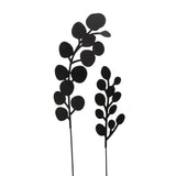 Boltze home bouchon de jardin calypso 2 pièces en métal noir