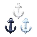 Boltze home porte-manteau crochet ancre 6,5x2,5x8,5cm