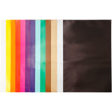 Papier brillant Creativ company, feuille 32x48 cm, 80 gr, différentes couleurs, 100 feuilles 1 boîte