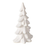 Boltze home déco Sapin de Noël pierre cristo h20cm blanc