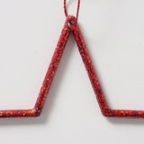 Boltze home Pendentif de Noël étoile 2 pcs. 12x12cm