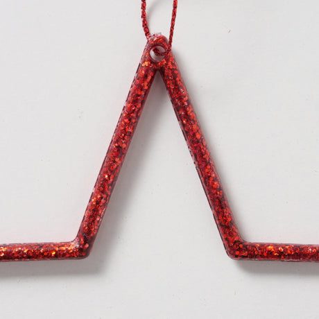 Boltze home Pendentif de Noël étoile 2 pcs. 12x12cm