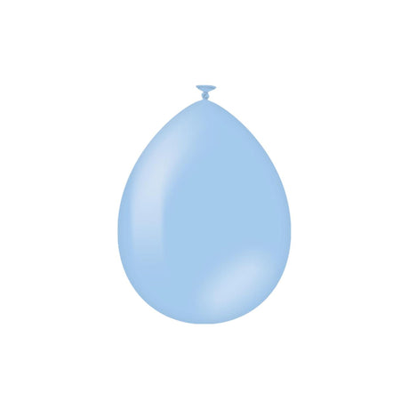 Ballons 10 pcs bleu bébé