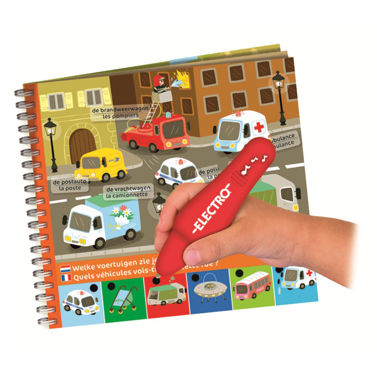 Jeu éducatif de mini véhicules Electro Jumbo Wonderpen
