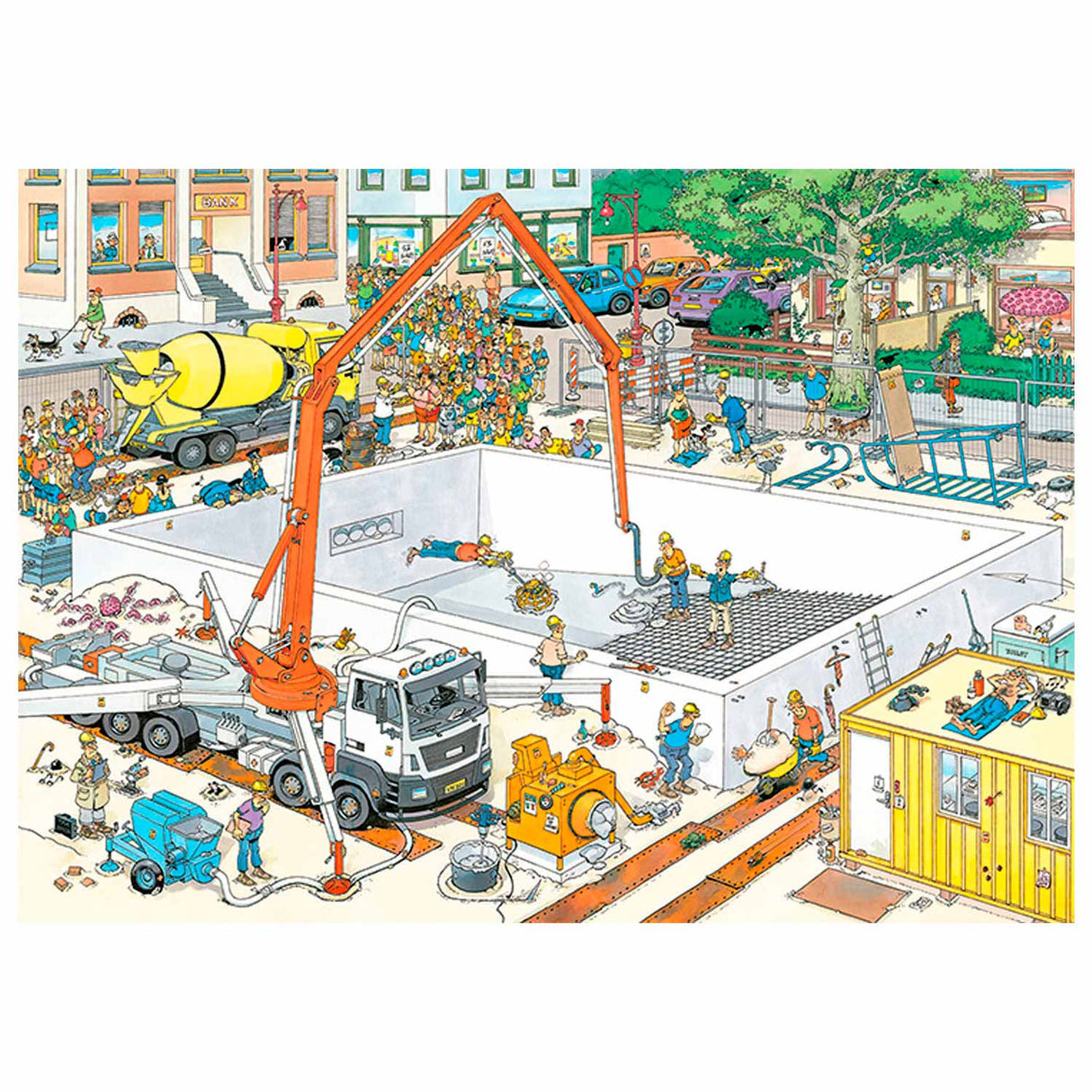 Jumbo Jan van Haasterren Pluzzle - Piscine, 1000st.