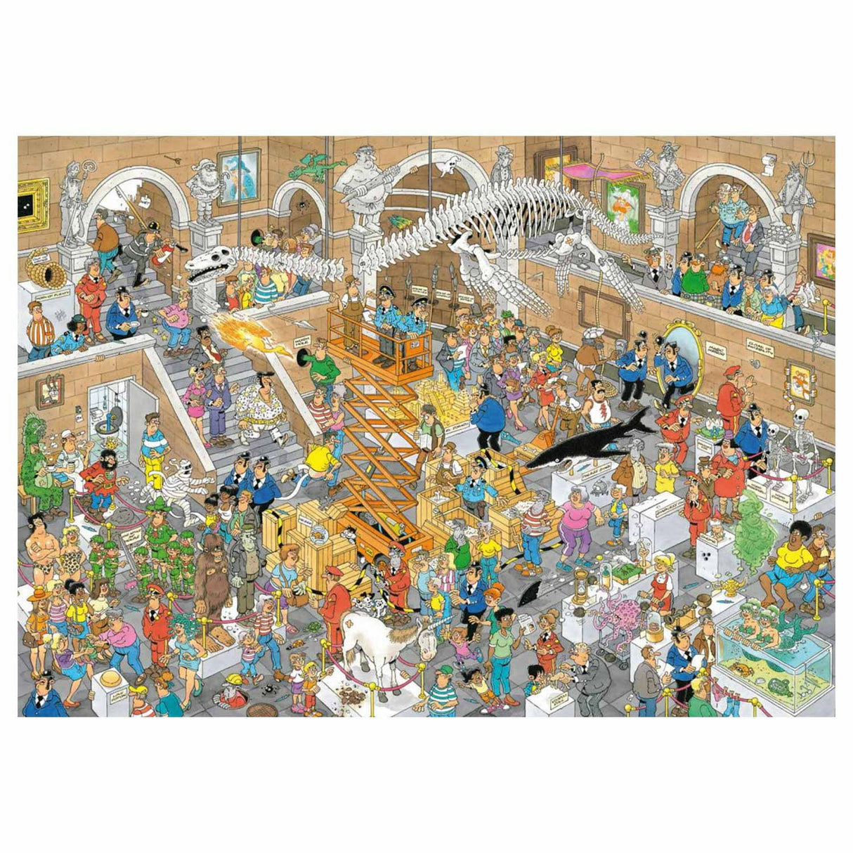 Jan van Haasteren Pluzzle - Musée, 3000ST.