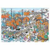 Jumbo -Bein -Puzzle Südpol, 1000st.