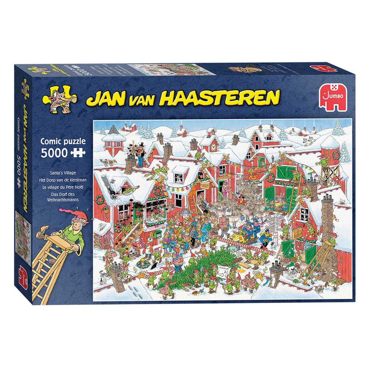 Puzzle Jan van Haasteren - Le village du Père Noël, 5000 pcs.