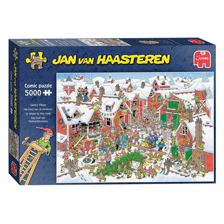 Puzzle Jan van Haasteren - Le village du Père Noël, 5000 pcs.