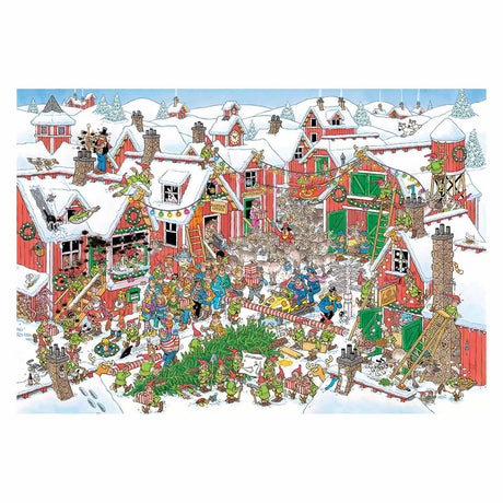 Puzzle Jan van Haasteren - Le village du Père Noël, 5000 pcs.