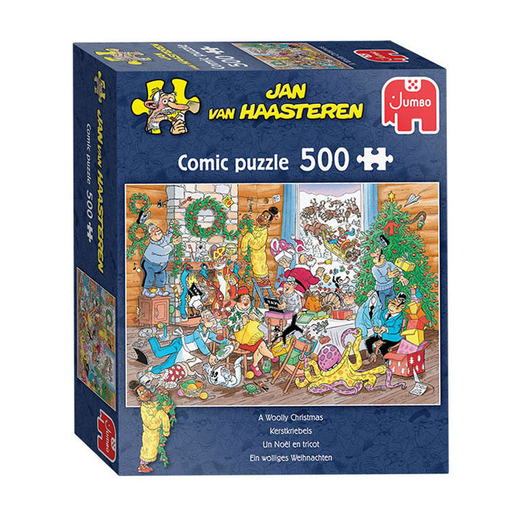 Jan Van Haasteren Jigsaw Puzzle Christmas nervios, 500º.