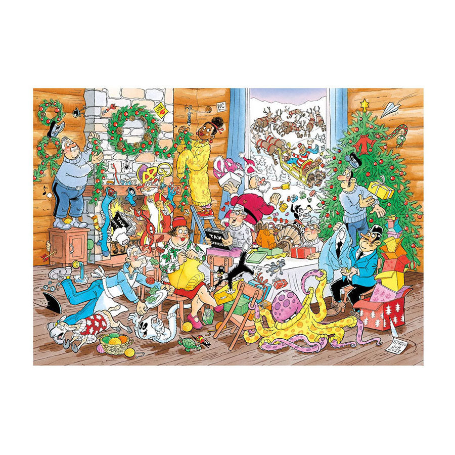 Jan Van Haasteren Jigsaw Puzzle Christmas nervios, 500º.