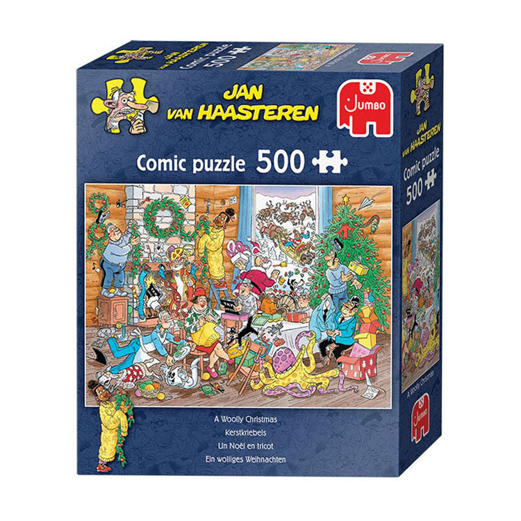 Jan Van Haasteren Jigsaw Puzzle Christmas nervios, 500º.