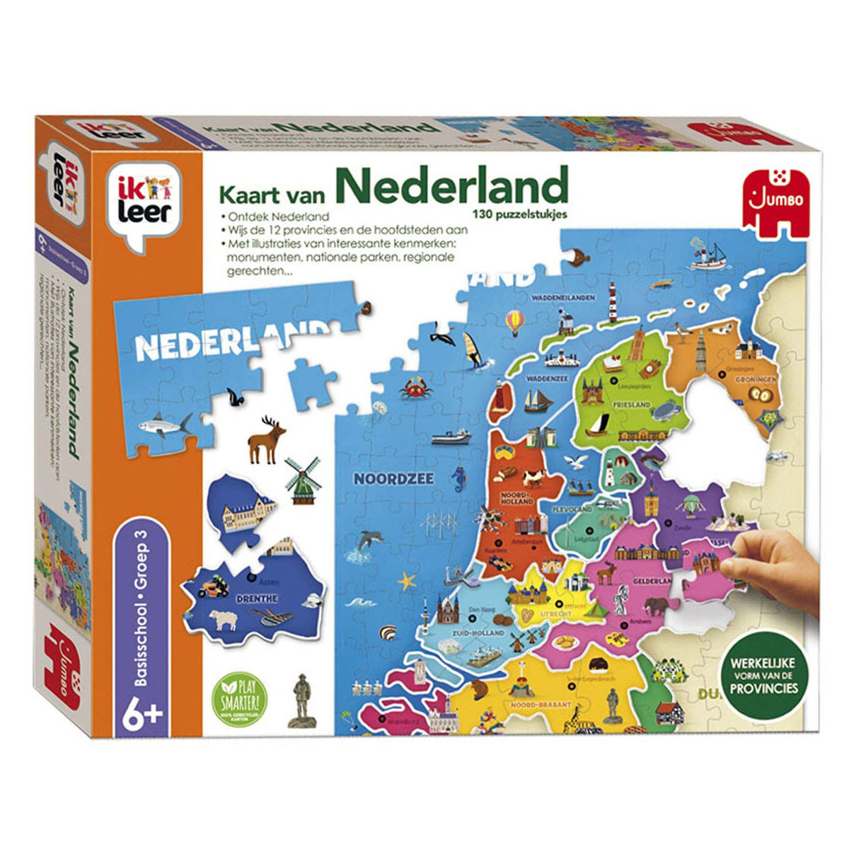 I learn map in the Netherlands