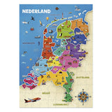 I learn map in the Netherlands