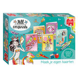 Jumbo - Jill Schirnhofer - fabriquez vos propres cartes - ensemble d'artisanat - cartes d'emballage artisanales 8 ans