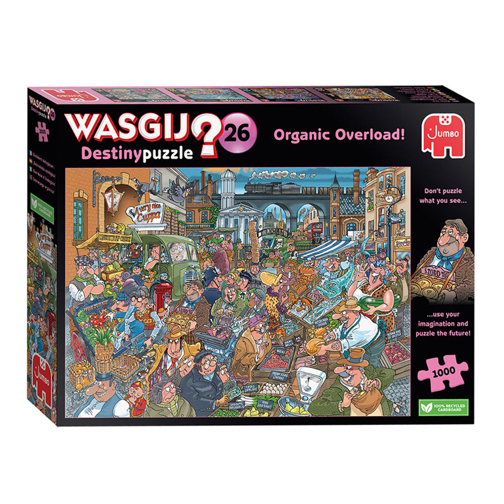 Jumbo Wasgij Destiny 26 Puzzle ist vor Bio!, 1000st.