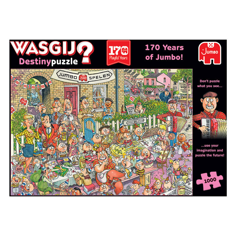 Jumbo Wasgij Destiny Jigsaw Puzzle 170 años Especial. 1000 °.