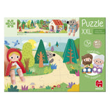 Diset jumbo goula puzzle xxl petit chaperon rouge, 30 pcs.