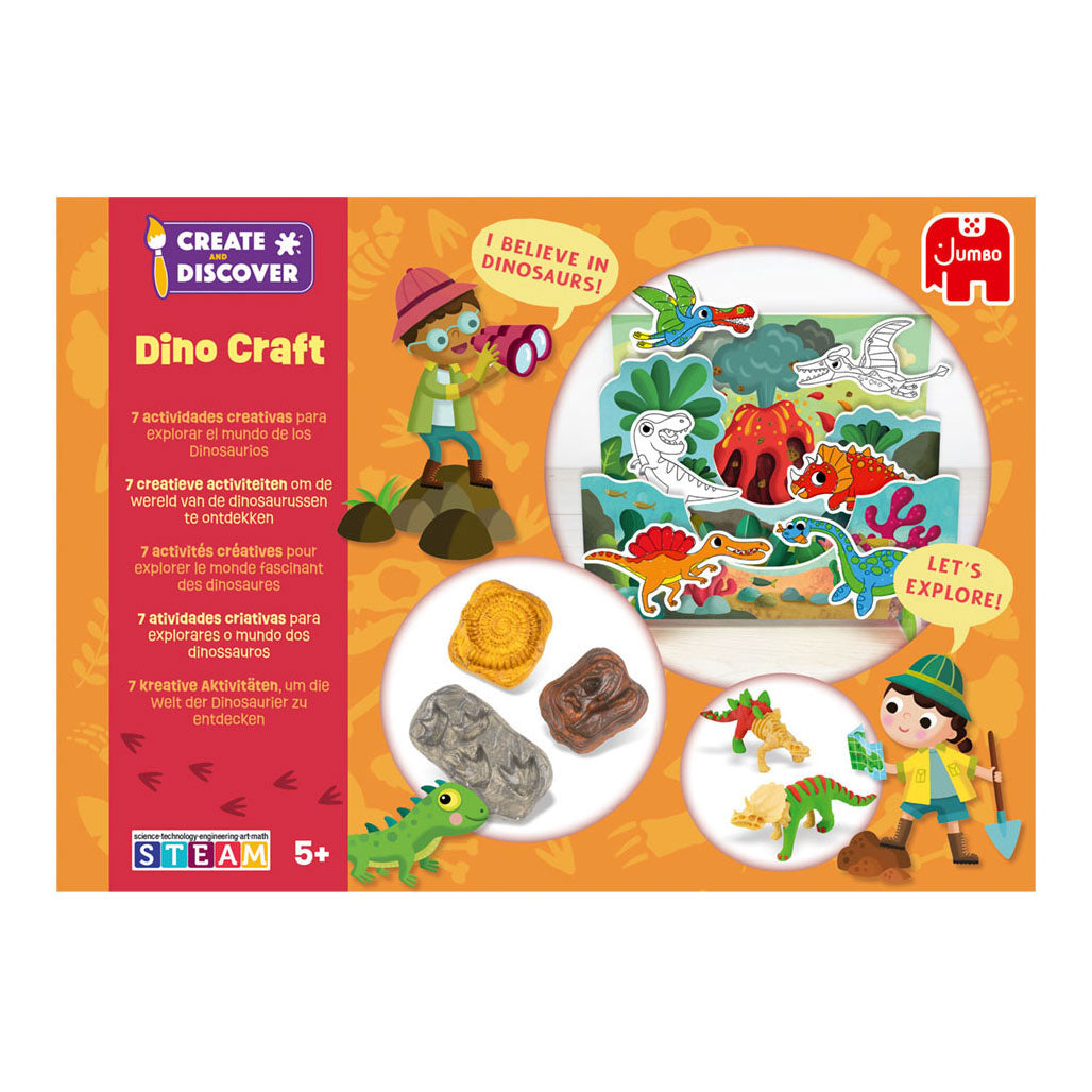 Jumbo Create Discover Dino Craft Set