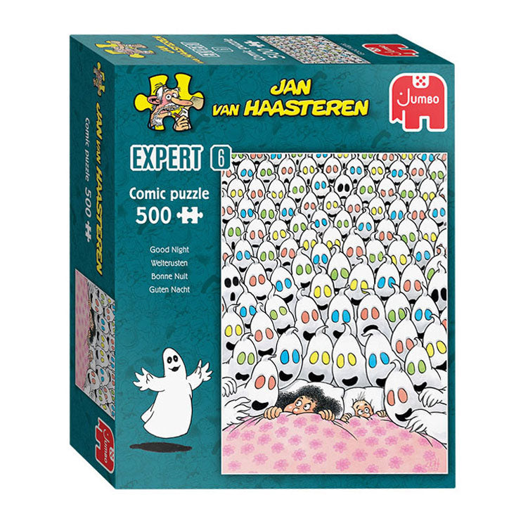 Jumbo Jan Van Hastesten Legpuzzle - Expert 6 Goodnights, 500st.