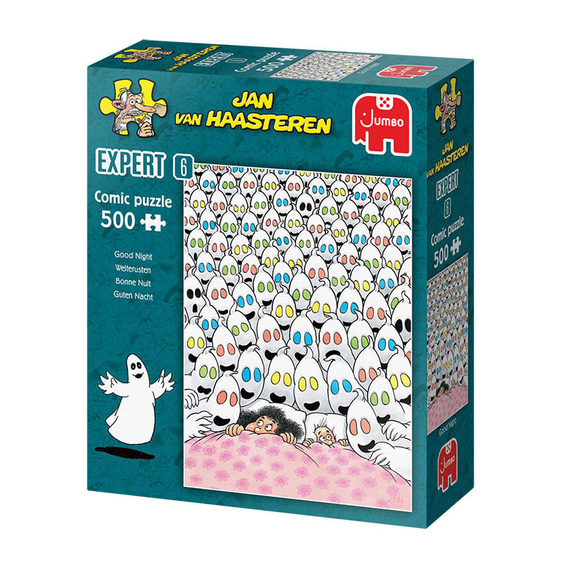 Jumbo Jan Van Hastesten Legpuzzle - Expert 6 Goodnights, 500st.