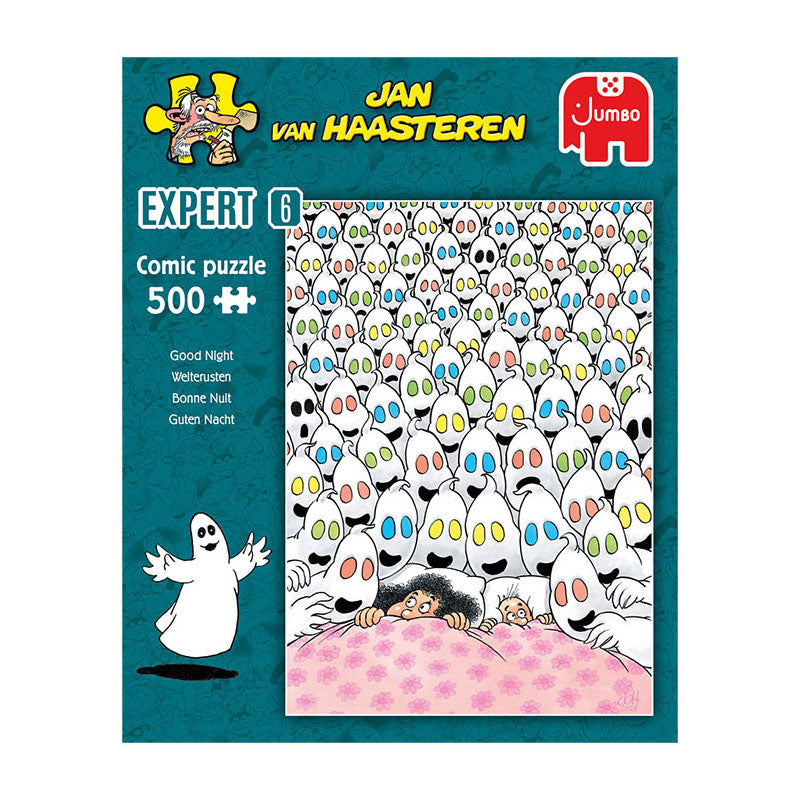 Jumbo Jan Van Hastesten Legpuzzle - Expert 6 Goodnights, 500st.