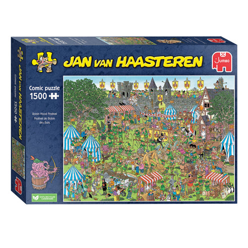 Jumbo Jan Haasteren Pluzzle - Robin Hood Festival, 1500st.