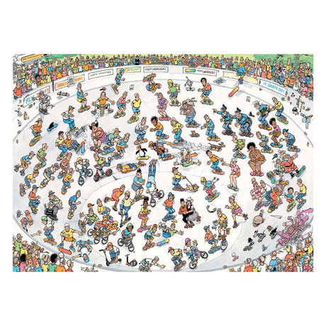 Puzzle Jumbo Jan van Haasteren skateboard dans le bol 2000 pièces