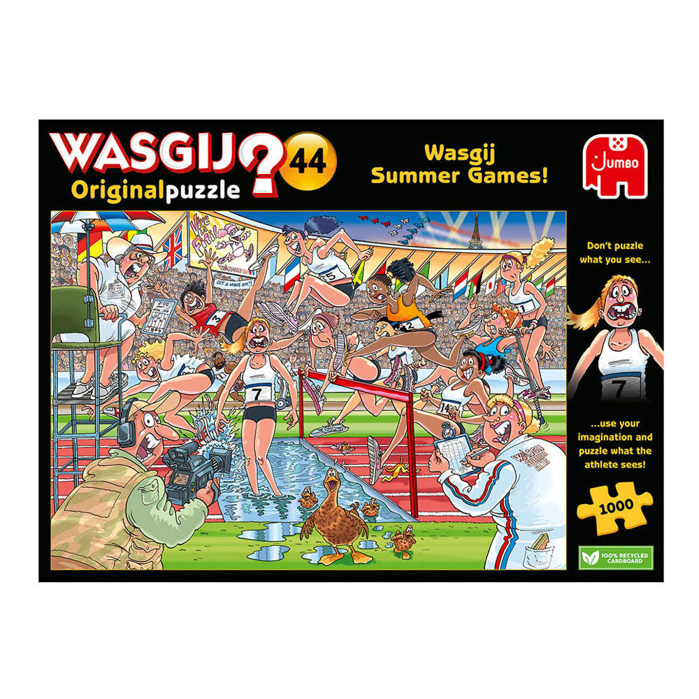 Jumbo Wasgij Original 44 Jigsaw Puzzle - Summer Games!, 1000st.