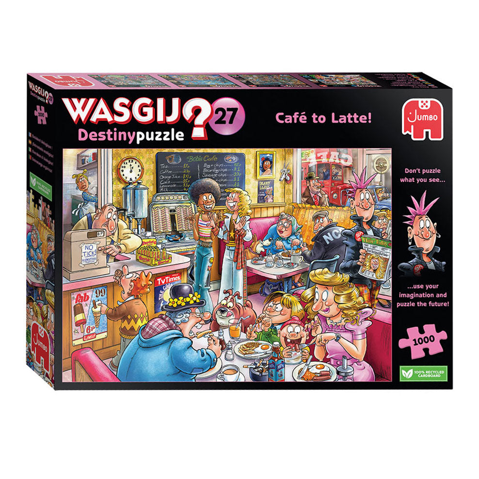 Jumbo Washij Destiny 27 puzzle puzzle de koffieshop!, 1000st.