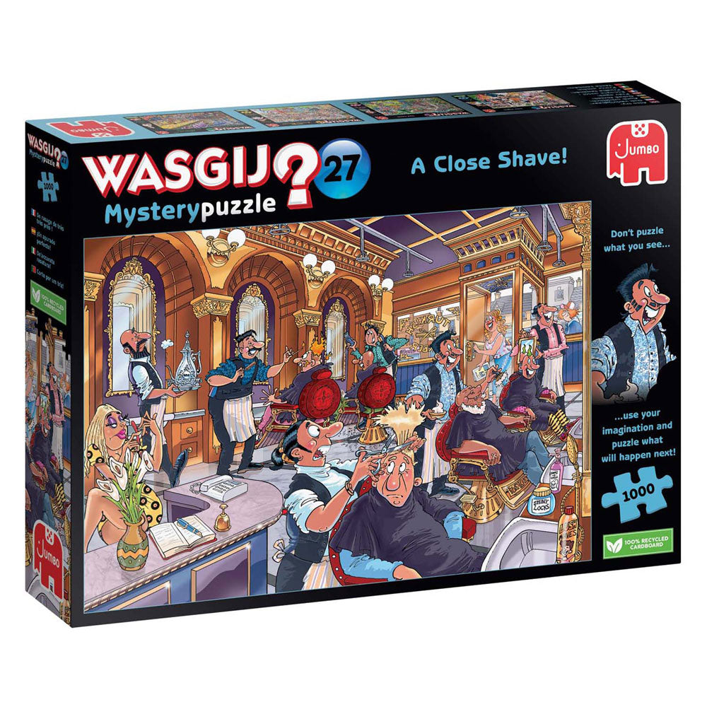 Jumbo wasgij mystère 27 - feu dans la poêle !, 1000 pcs.