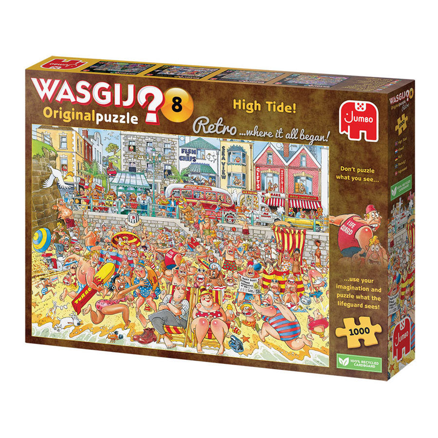 Jumbo Washij Retro Oryginalna puzzle 8 Jigsaw - Flood!, 1000st.