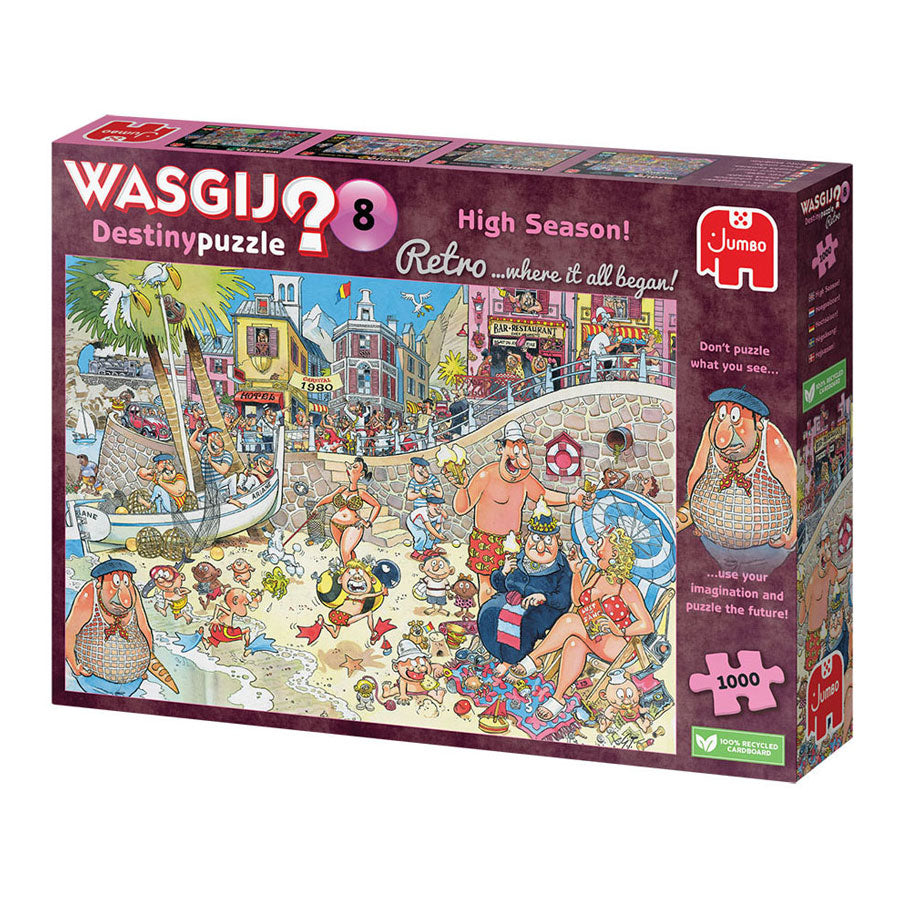 Jumbo Wasgij Retro Destiny 8 Legpuzzel Hoogseizoen!, 1000st.