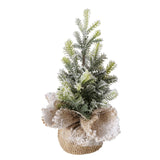 Boltze home Sapin de Noël enneigé h22cm