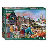 Jumbo FalCon legpuzzzzzing - Sacden worden Maart, 1000st.