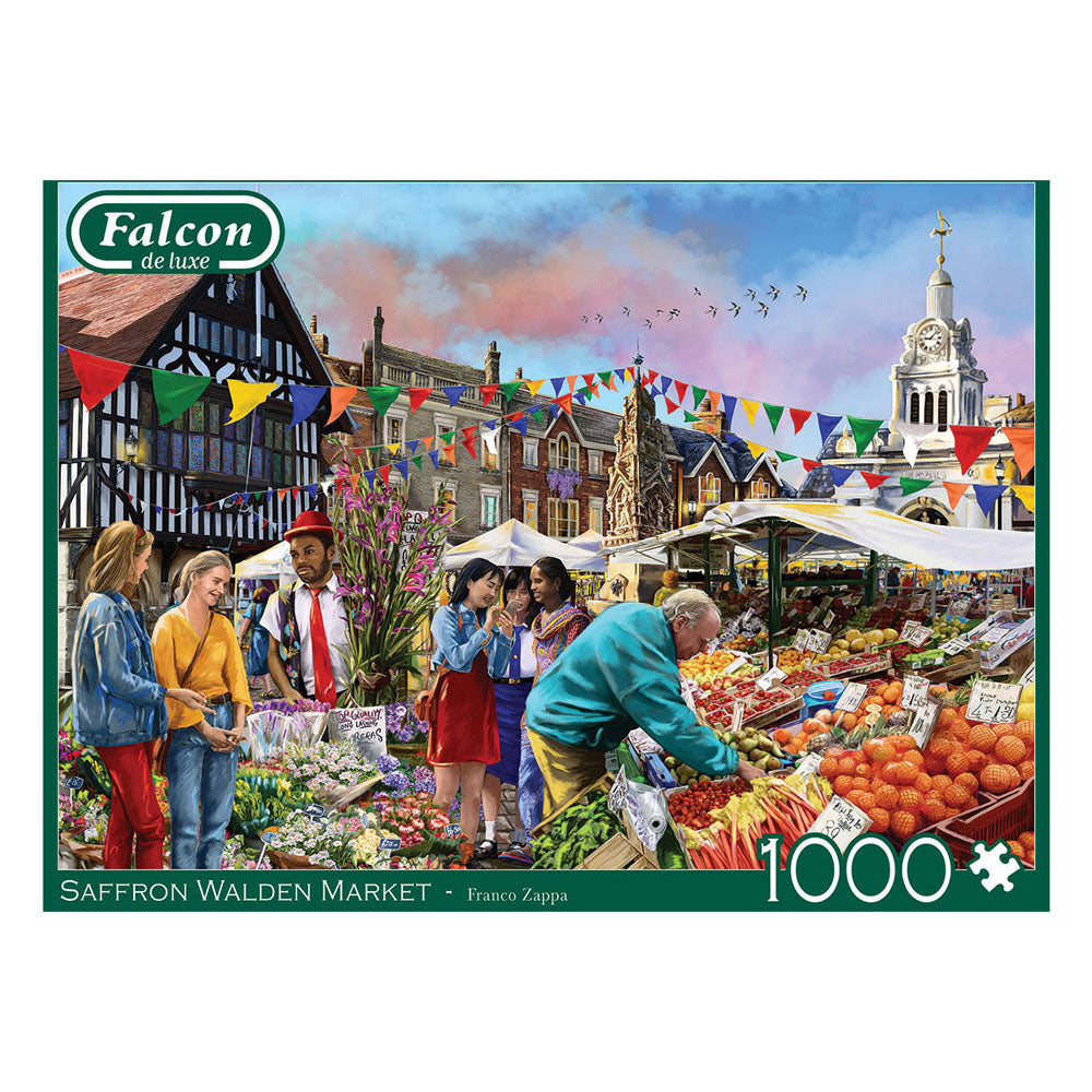 Puzzle Jumbo Falcon - Safran Walden Market, 1000 pcs.