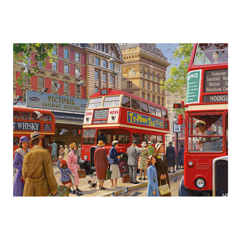 Puzzle Jumbo Falcon - Gare Victoria, 1000 pcs.