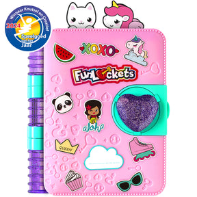 Funlockets jumbo - - journal secret - journal des filles - à partir de 6 ans