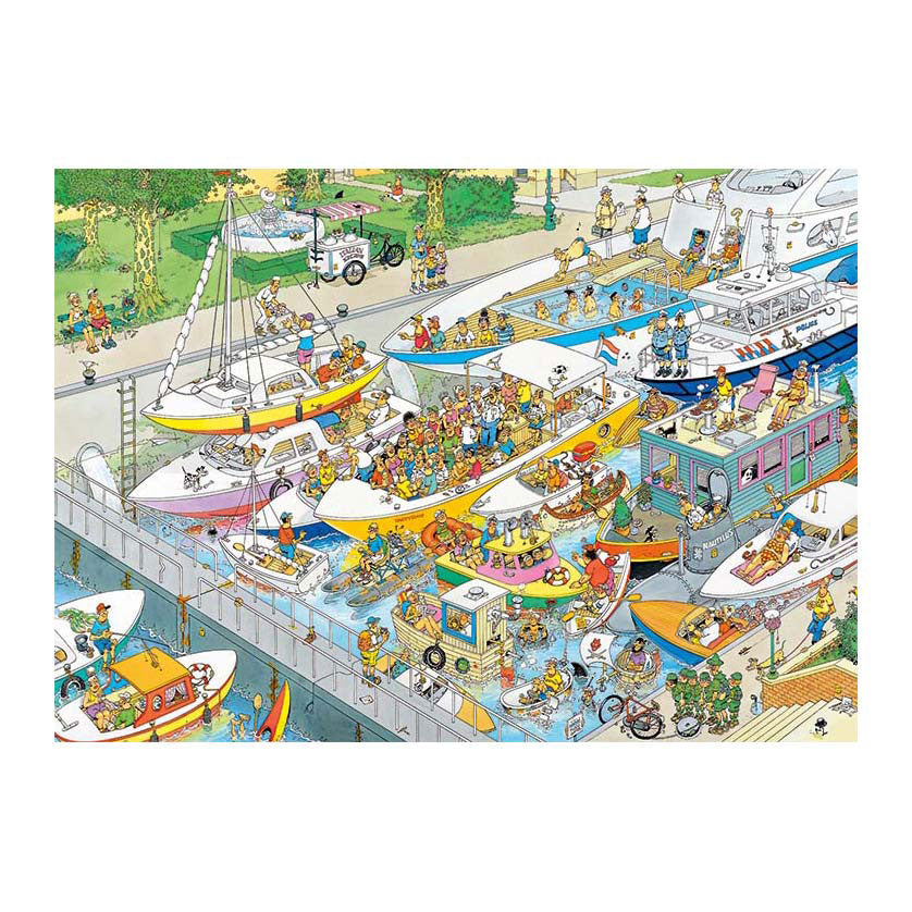 Puzzle Jumbo Jan van Haasteren - les serrures, 1000 pcs.