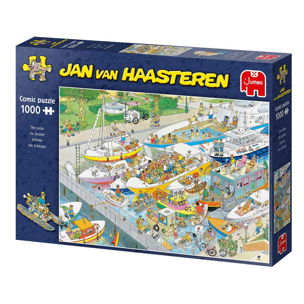 Puzzle Jumbo Jan van Haasteren - les serrures, 1000 pcs.