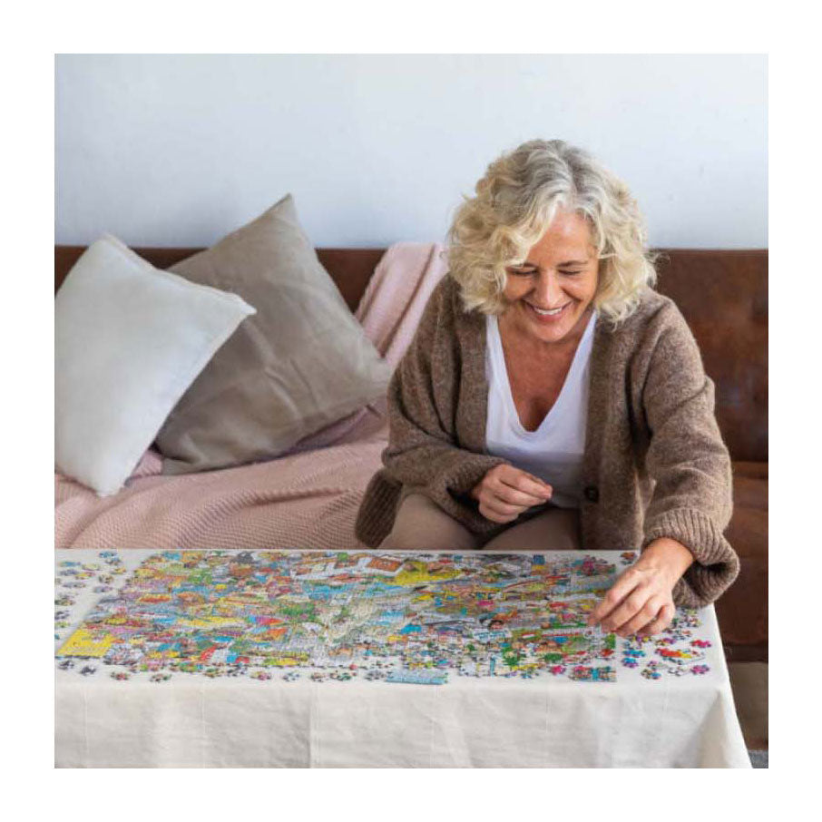 Puzzle Jumbo Jan van Haasteren - les serrures, 1000 pcs.