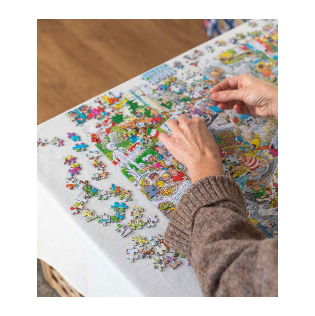 Puzzle Jumbo Jan van Haasteren - La foire magique, 1000 pcs.