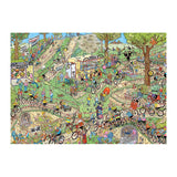 Puzzle Jumbo Jan van Haasteren - cyclocross, 1000 pcs.