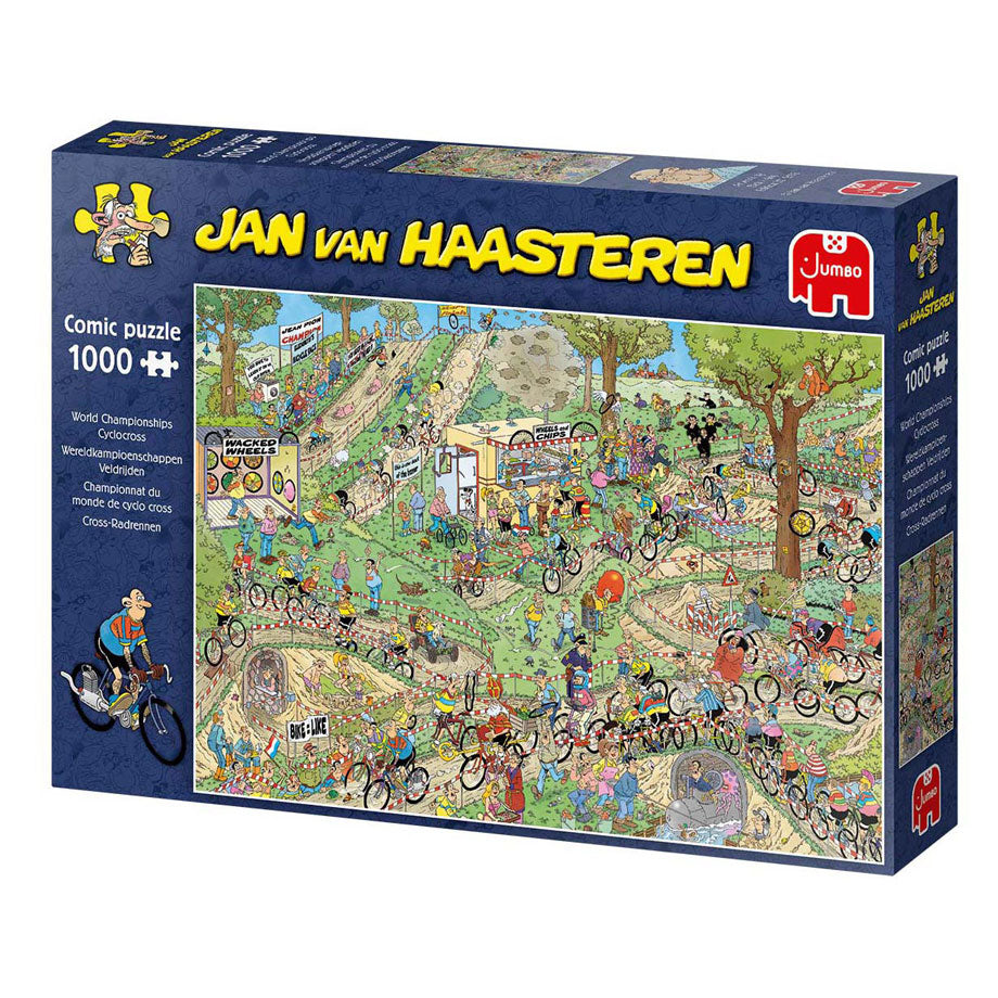 Puzzle Jumbo Jan van Haasteren - cyclocross, 1000 pcs.