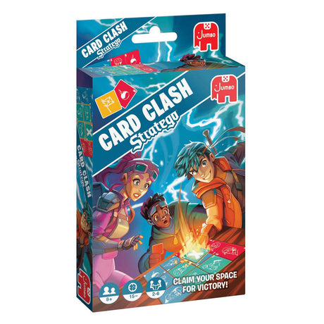 Jeu de cartes de choc de cartes Stratego Jumbo