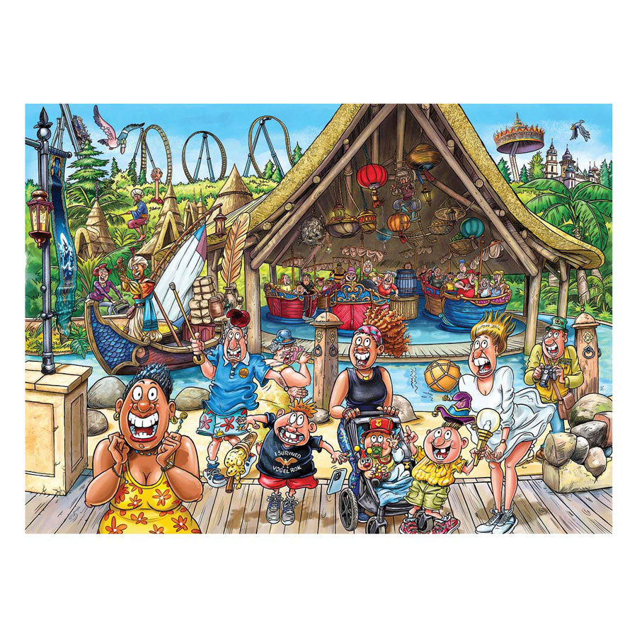 Puzzle original Efteling Wasgij - le monde de Sindbad ! - 1000 pièces.